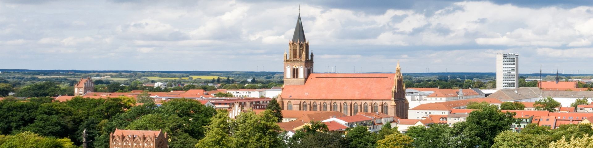 Ansicht der Stadt Neubrandenburg