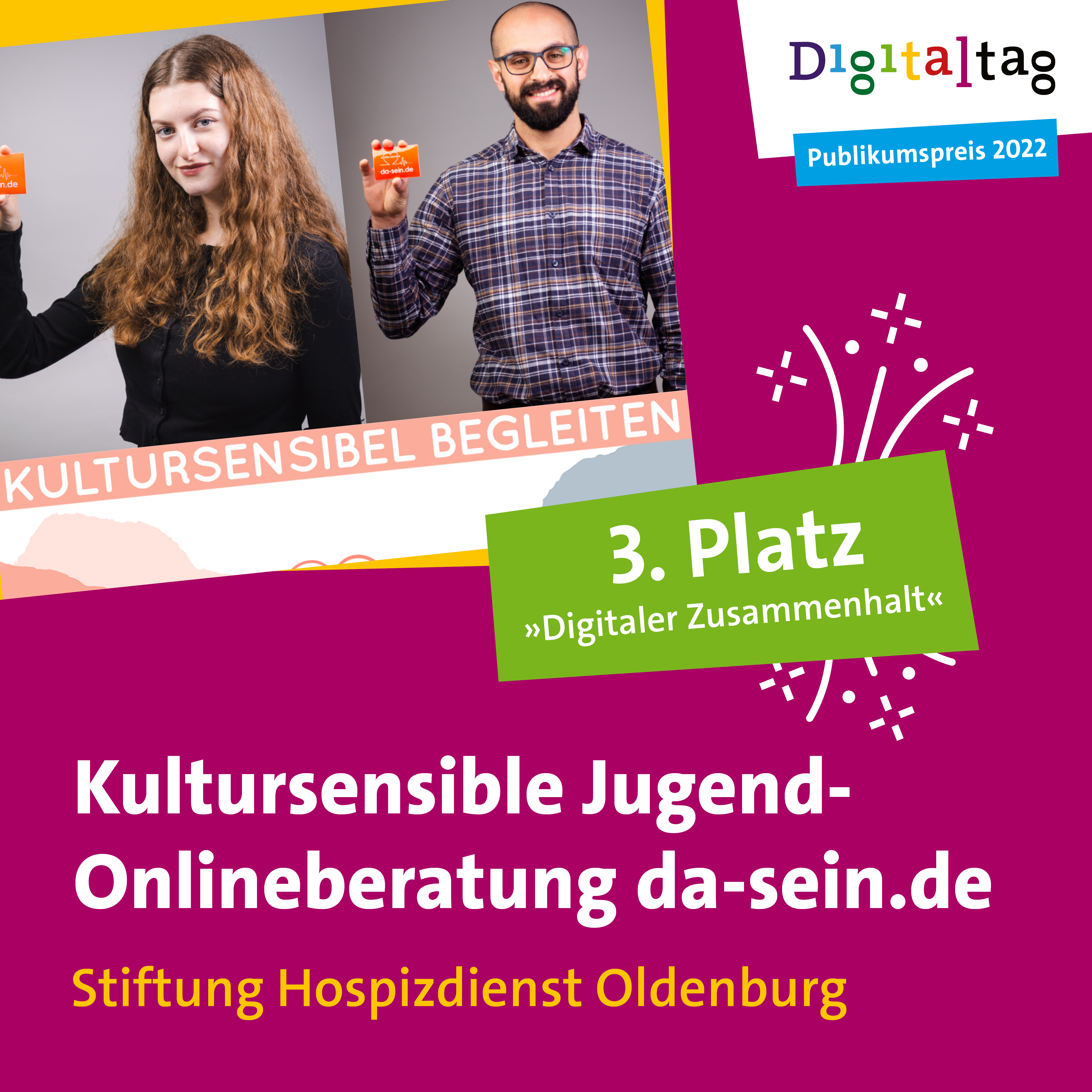 Kultursensible Jugend-Onlineberatung da-sein.de