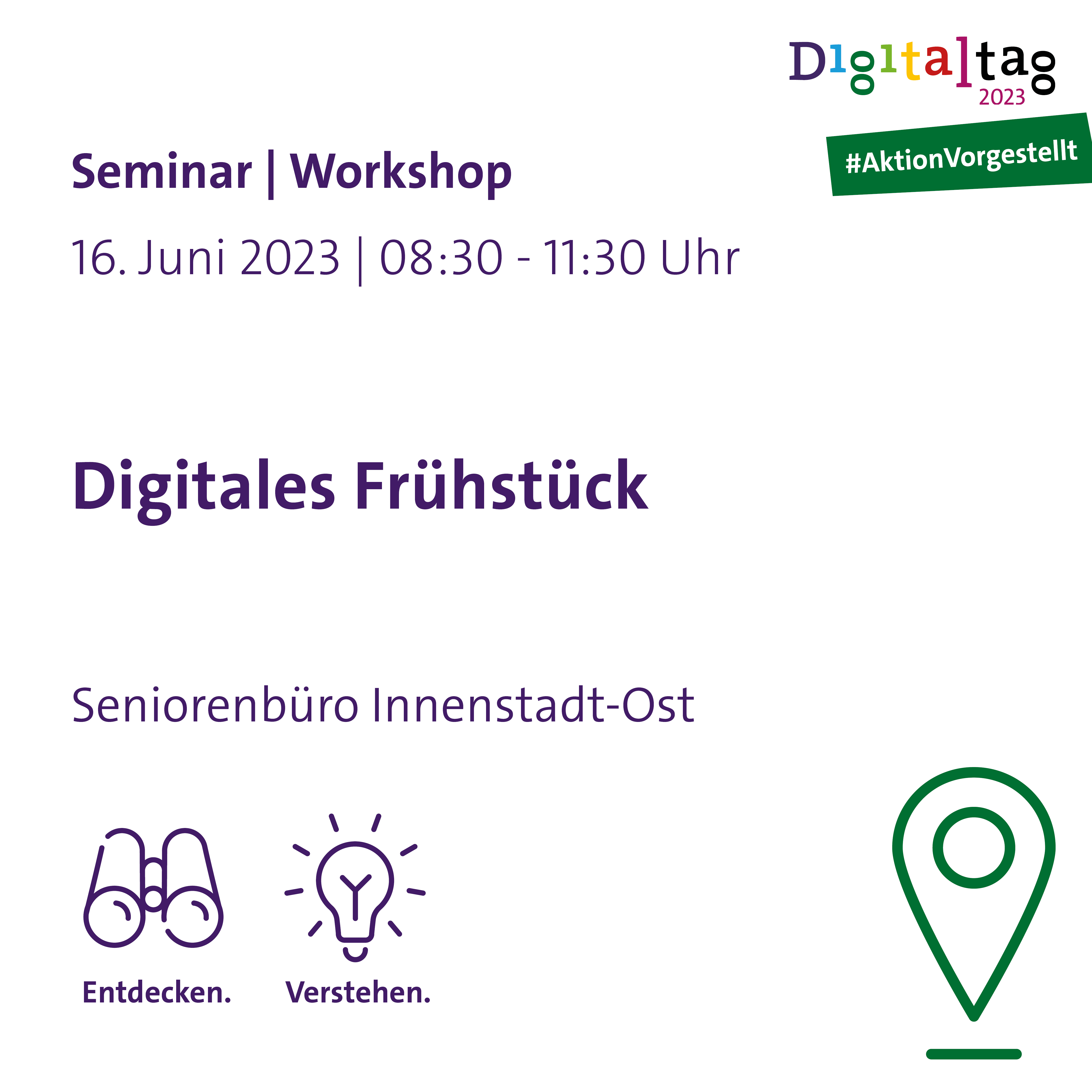 Digitales Frühstück