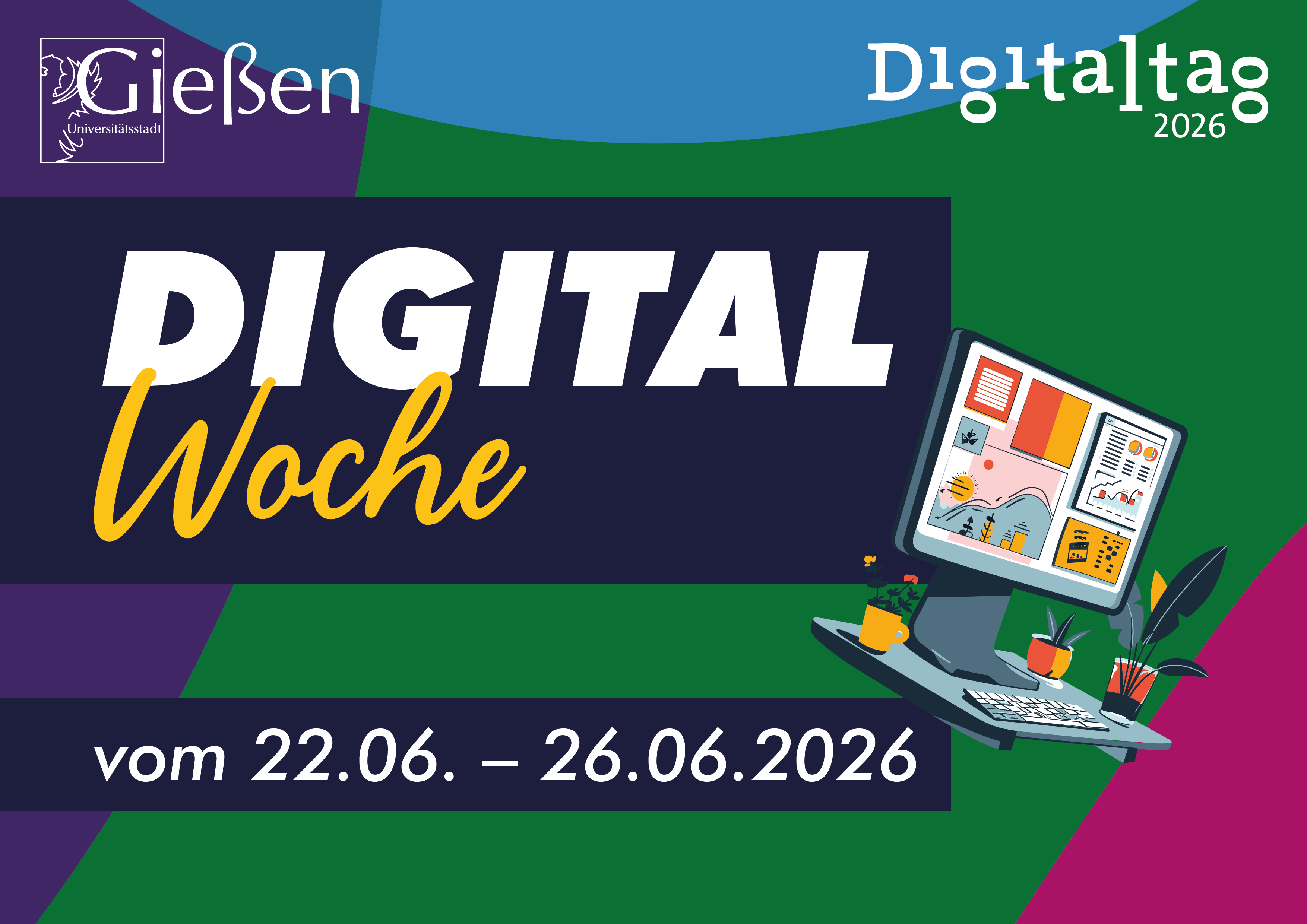 Digital-Woche in Gießen vom 22.06. bis 26.06.2026