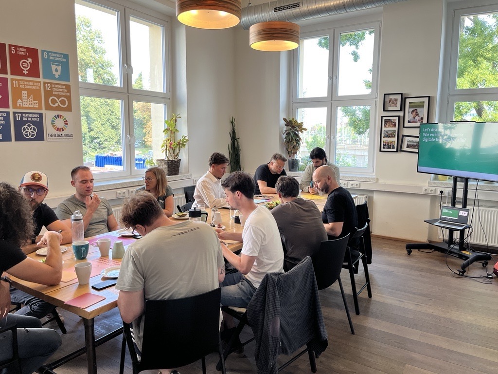 Foto vom Workshop im Impact Hub Dresden