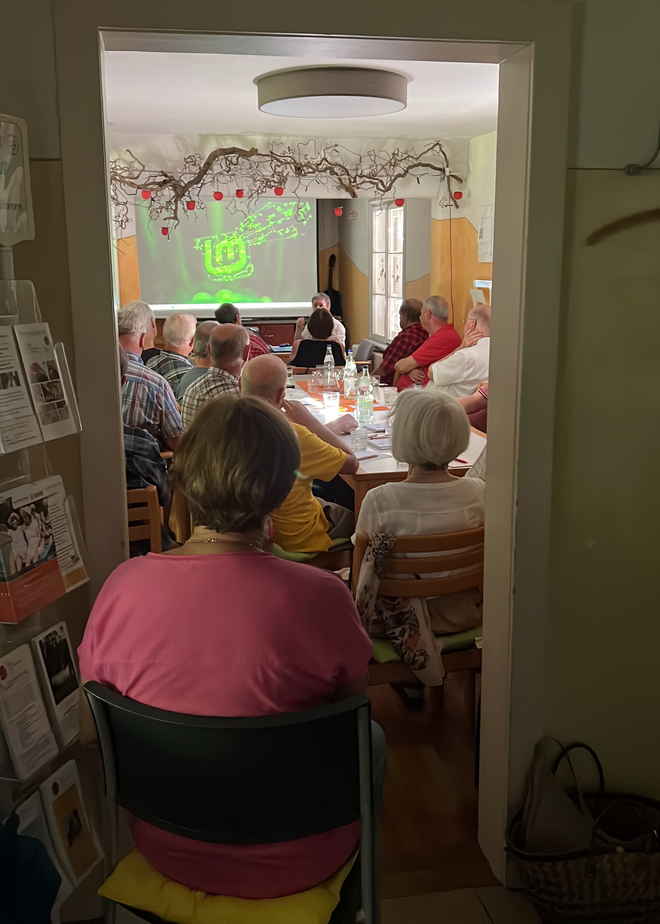 Foto der Digitaltag-Aktion des Mehrgenerationenhaus Memmingen