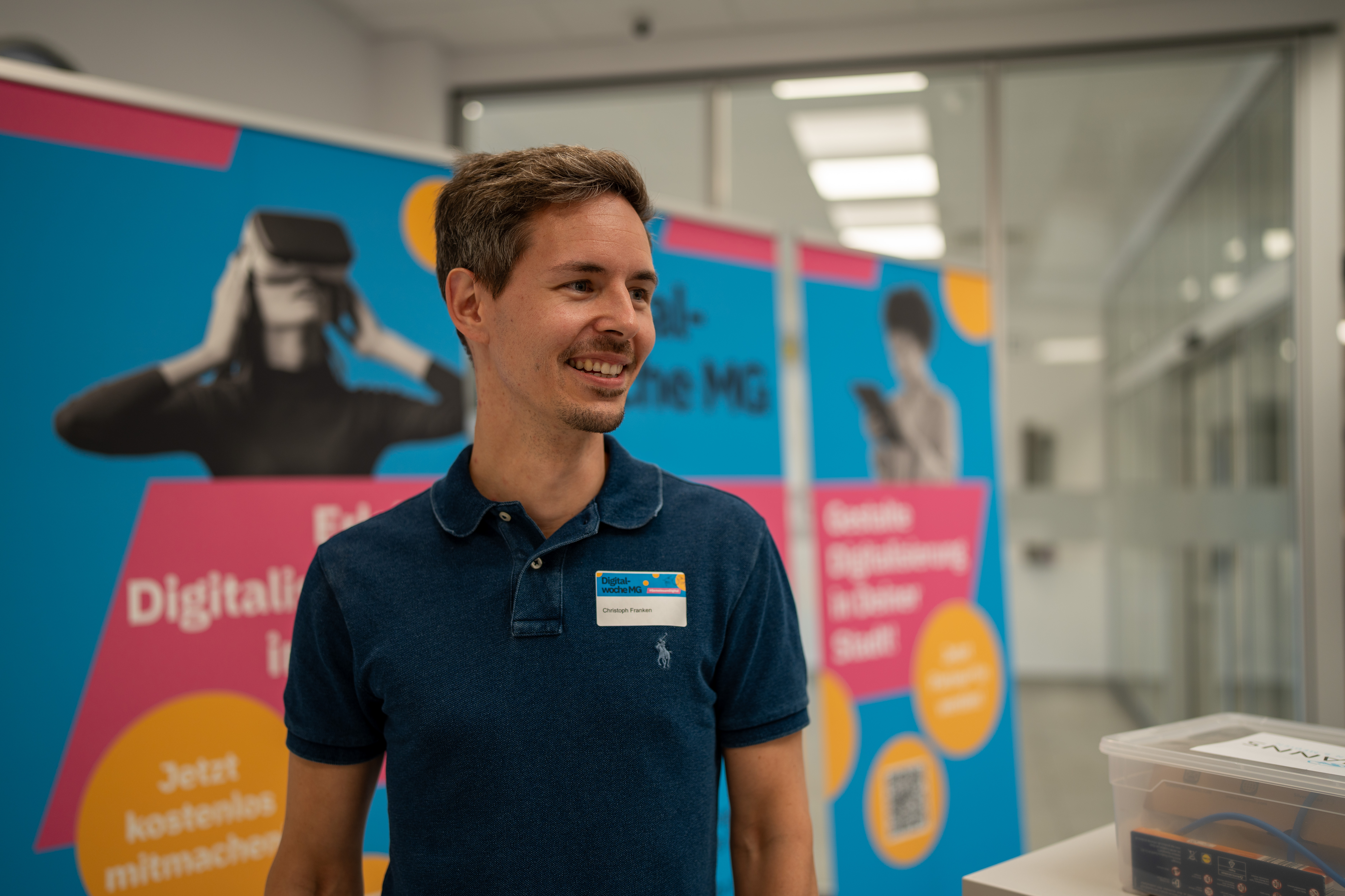 Foto einer Digitaltag-Aktion während der Digitalwoche Mönchengladbach