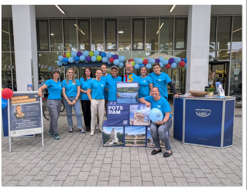 Foto der Digitaltag-Aktion der Landeshauptstadt Potsdam