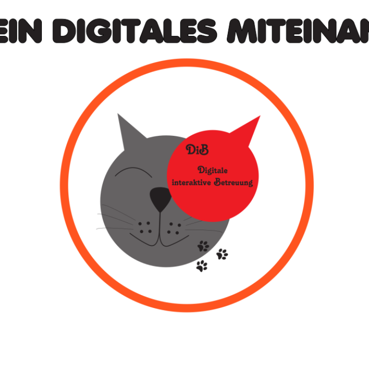 Schematische Zeichnung eines Katenkopfes mit Schrift "DiB"