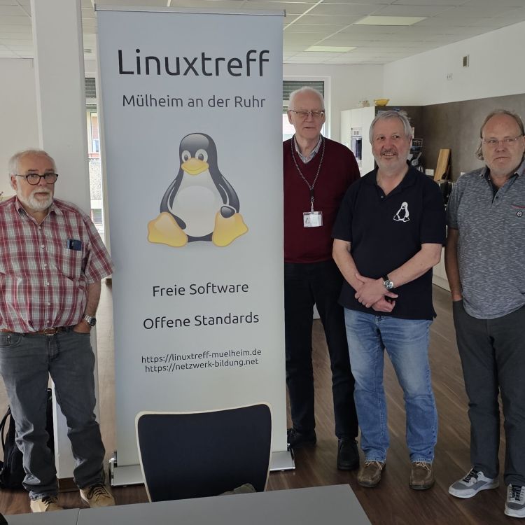 Gruppenfoto des Linuxtreff Mülheim an der Ruhr