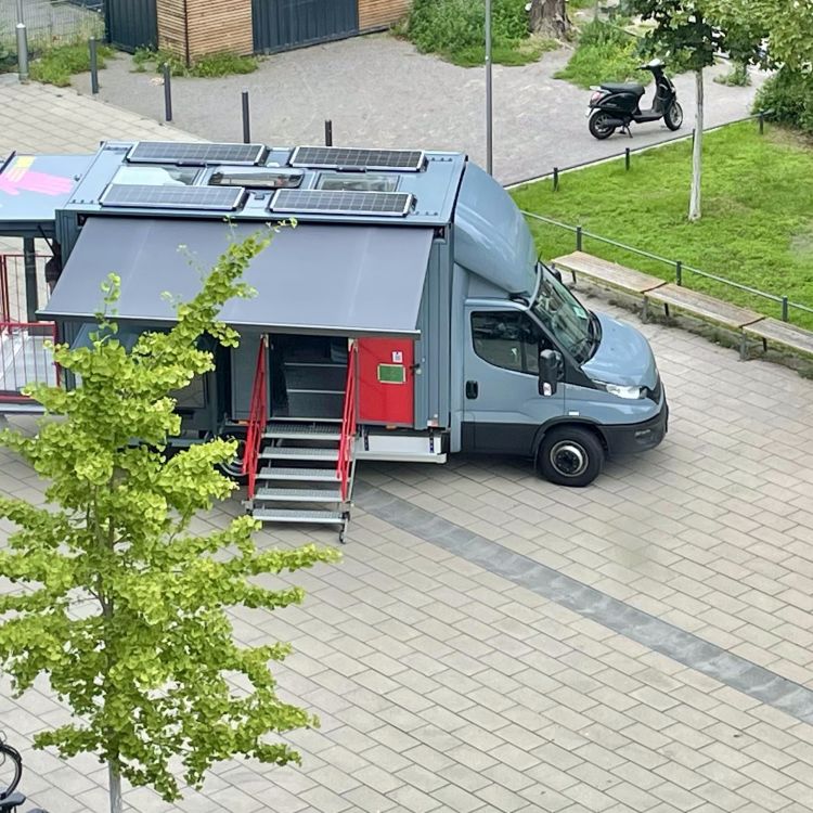 Foto des Medienpädagogikmobils