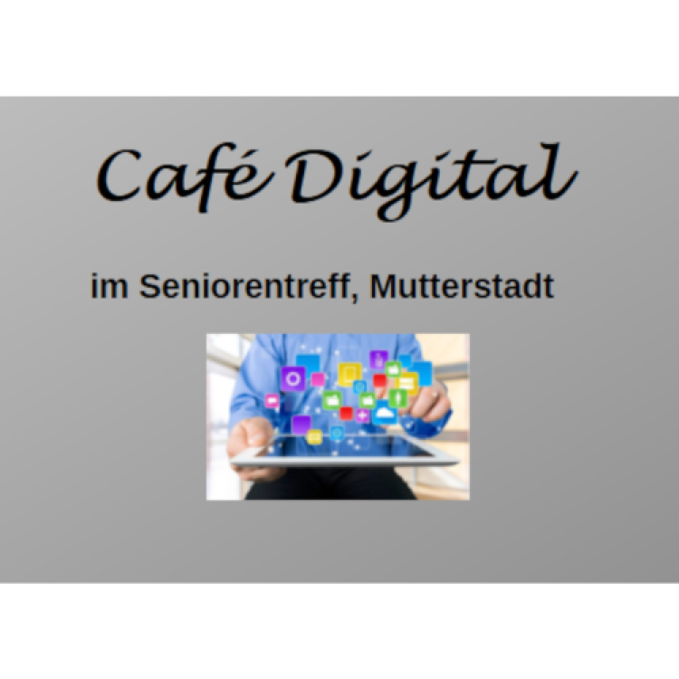 Grafik Café Digital im Seniorentreff Mutterstadt