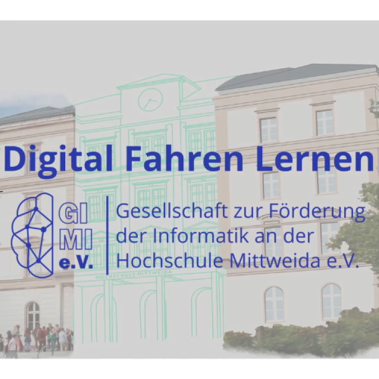 Logo des Projekts "Digital Fahren Lernen"