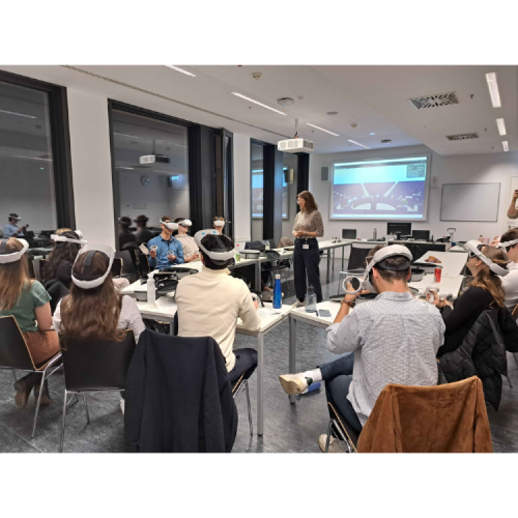Teilnehmende des VR-gestützten Planspiels