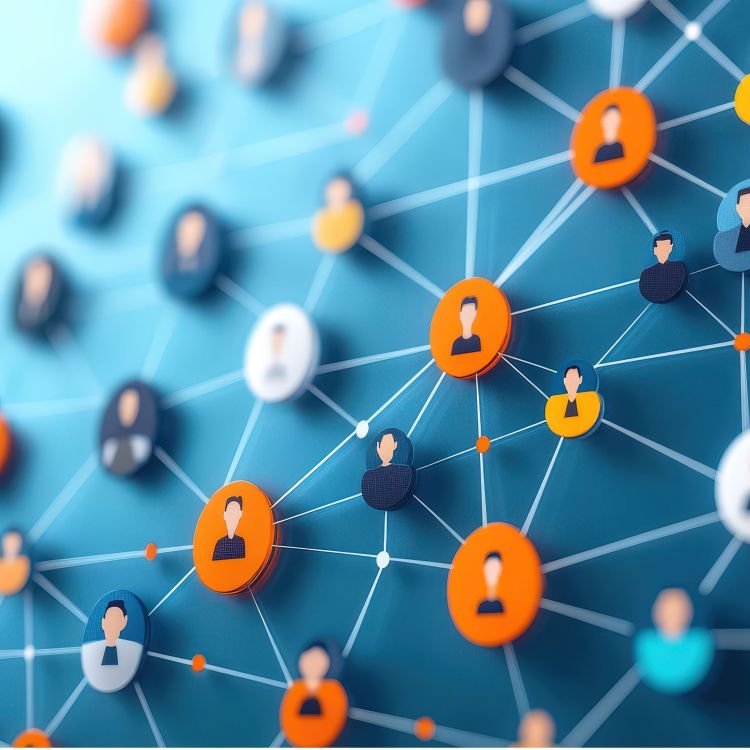 Bild eines Netzwerks