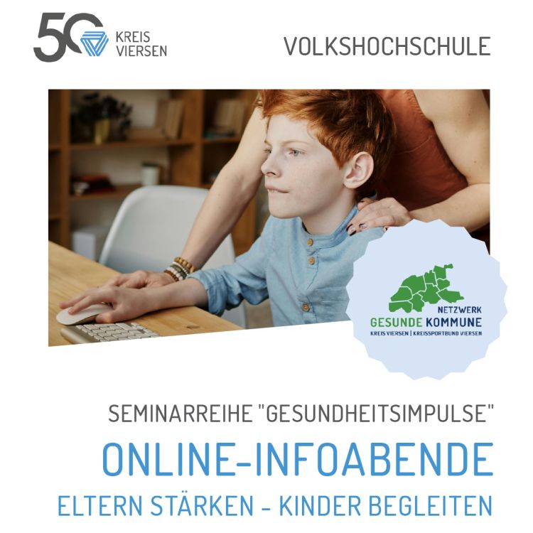 Grafik zu einer Veranstaltung im Rahmen der Seminarreihe "Gesundheitsimpulse"