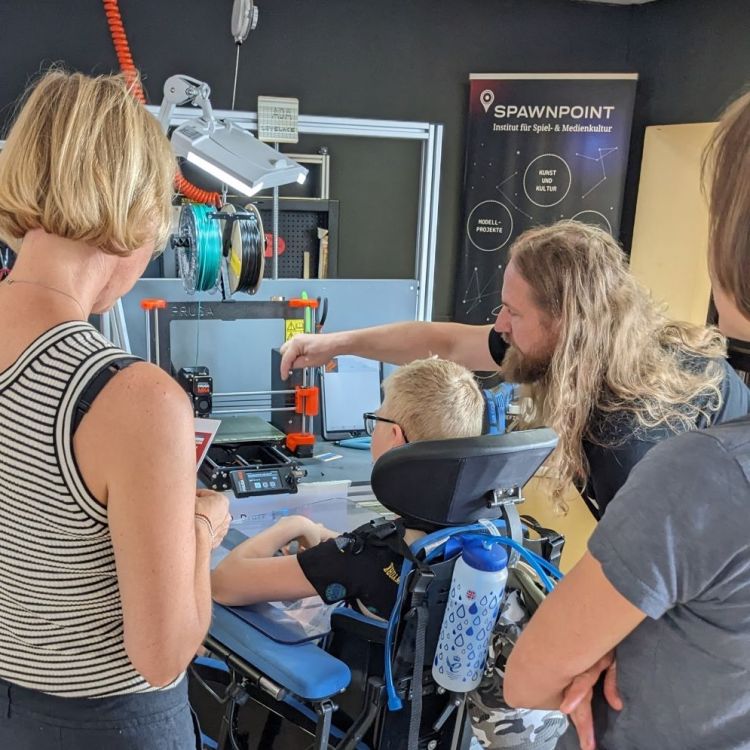 Foto aus dem Barrierefreien Maker Space