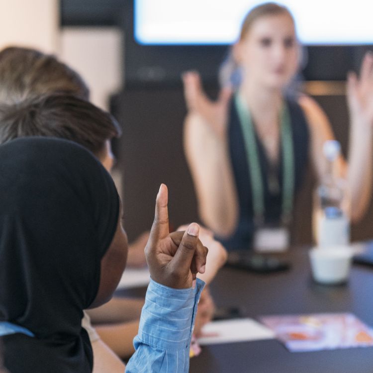 Foto von Teilnehmenden eines KI-Workshops